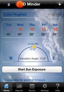 D-Minder app for iPhone and iPad helps you make vitamin D